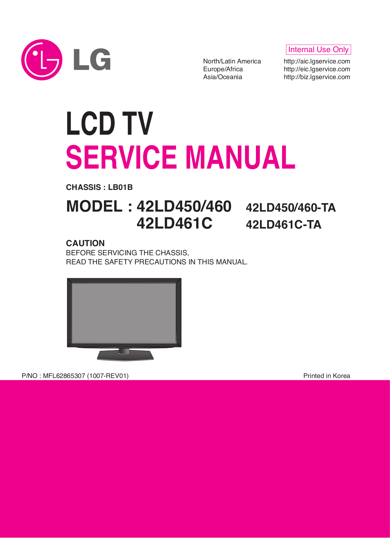 lg tv service manual pdf free download